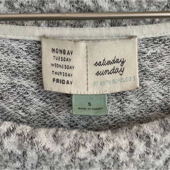 Anthropologie Saturday Sunday Andro Leopard Pullover, Size S - Picture 7 of 10